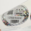 3D Custom Hologram Sticker with Qr Code & Serial Number & Scannable Barcode Numbers